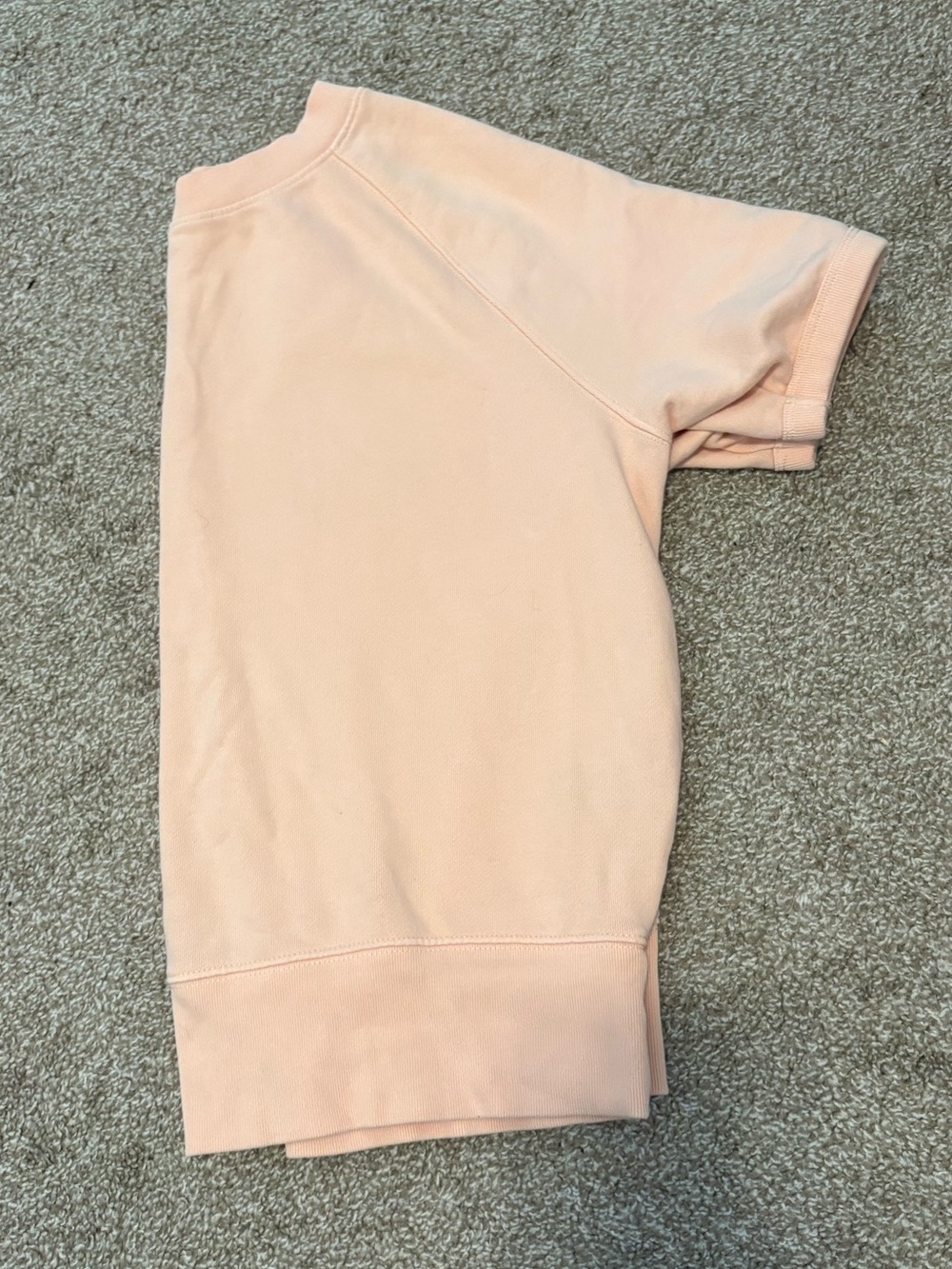 Gap Peach Short Sleeve Sweatshirt